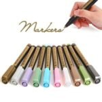 10-Piece: Metallic Paint Marker Pen Permanent - Image 5