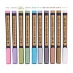 10-Piece: Metallic Paint Marker Pen Permanent - Image 3