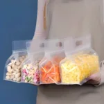 10-Pieces: Reusable Silicone Leakproof Food Storage Bags - Image 7