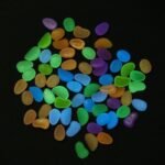 100-Pieces: Glow in the Dark Luminous Stones - Bilde 5