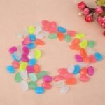 100-Pieces: Glow in the Dark Luminous Stones - Bilde 4