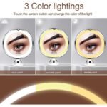 10X Magnifying Makeup Mirror with Lights - Image 6