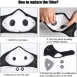 11-Piece Set: Breathable Bacteria-Proof Sport Face Mask with Activated Carbon PM 2.5 - Bilde 8