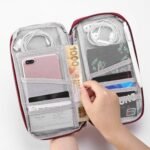 12 Pocket Travel Passport Wallet - Image 19