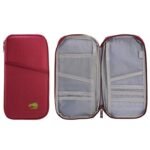 12 Pocket Travel Passport Wallet - Image 15