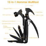 12-in-1 Stainless Steel Portable Hammer Multitool - Image 2