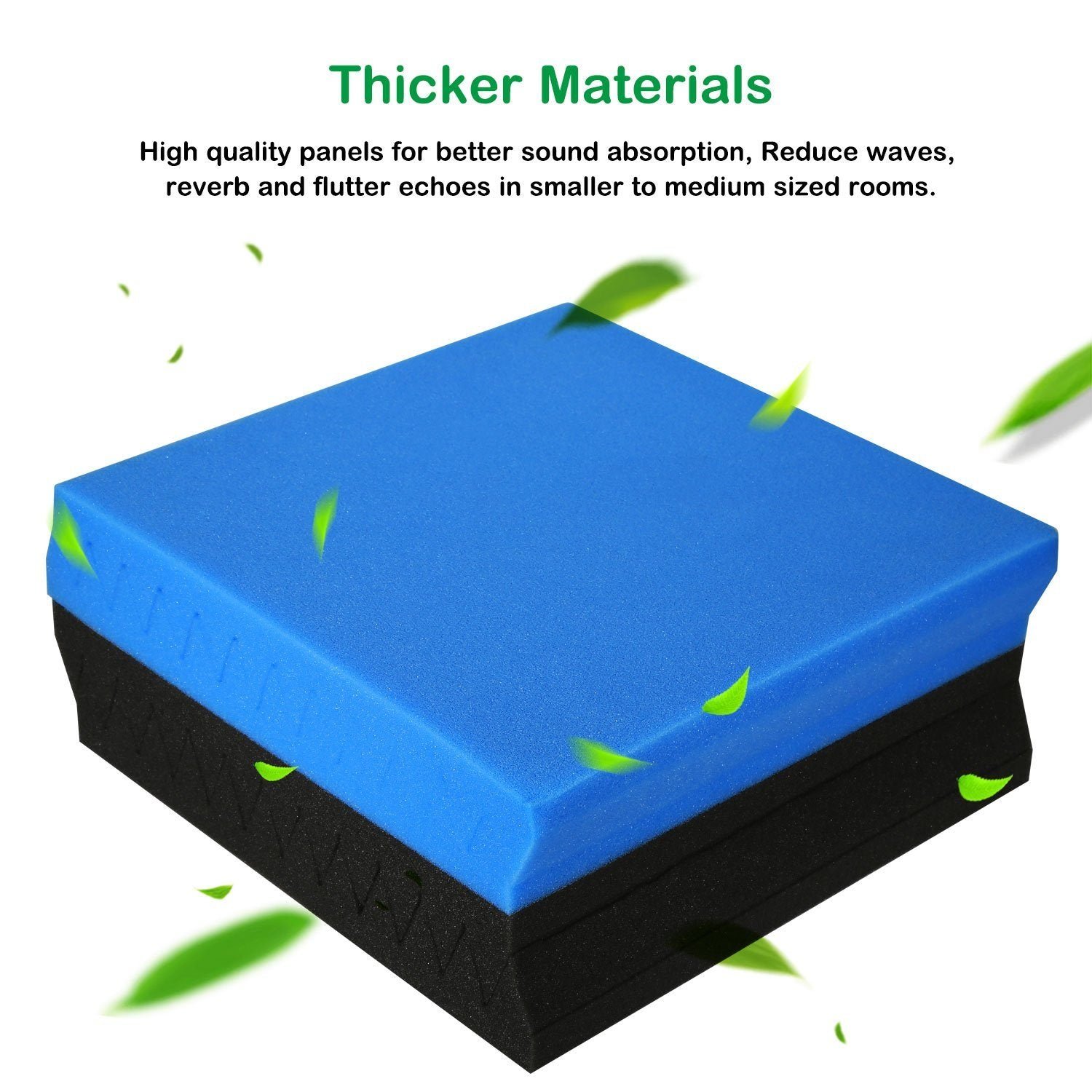 12-Pack: Sound Proof Padding Acoustic Foam Panels - Image 6