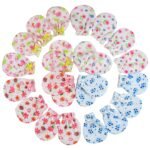 12-Pair: Newborn Baby No-Scratch Mittens - Image 6