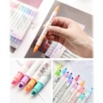 12-Piece: Cute Double Head Fluorescent Pen Highlighters Set - Bilde 6