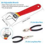 129-Pieces Set: Household Hand Tool Set - Image 9