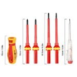 13-Piece: 1000V Changeable Insulated Screwdrivers Set - Image 7