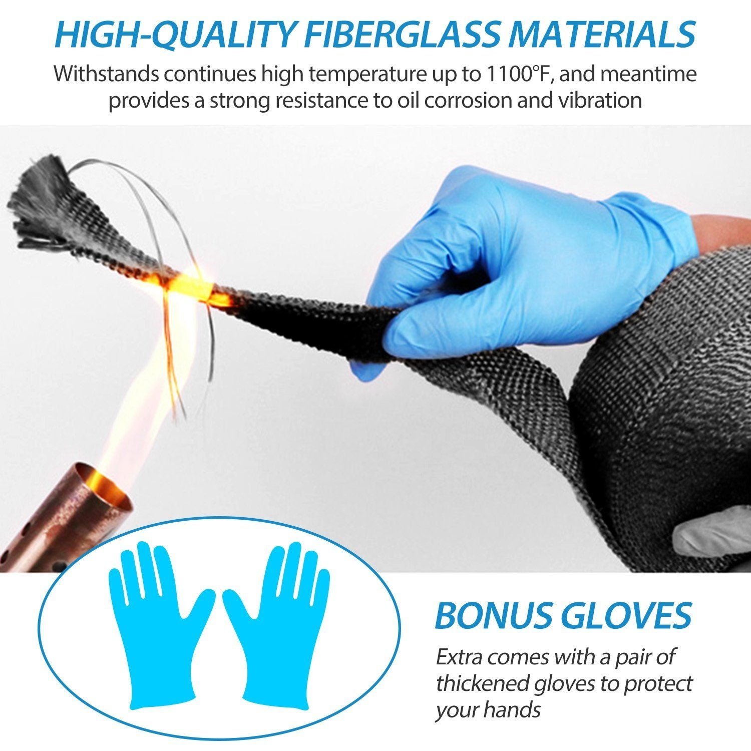 2" 50FT Fiberglass Manifold Header Pipe Heat Wrap - Image 8