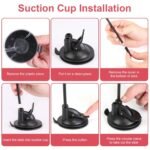 2 Cat Wand Toys with Suction Cup Double Head Interactive Cat Feather Toy - Bilde 11