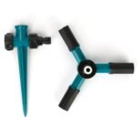 2-Pack: 360 Degree Rotatable Lawn Garden Sprinkler - Bilde 4