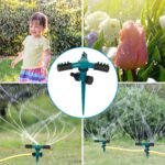 2-Pack: 360 Degree Rotatable Lawn Garden Sprinkler - Bilde 11