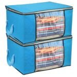 2-Pack: 90L Large Capacity Foldable Closet Organizer - Image 2