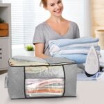 2-Pack: 90L Large Capacity Foldable Closet Organizer - Image 5