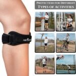 2-Pack: Abco Tech Patella Knee Strap - Knee Pain Relief - Bilde 5