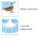2-Pack: Baby Shower Cap Shield Adjustable - Bilde 8