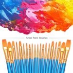 2-Pack: BOSOBO 10 Sizes Paint Brushes Set