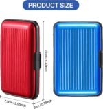 2-Pack: Credit Card Holder Slim Mini RFID Blocking - Image 8