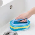 2-Pack: Handheld Bathtub Scrubber - Bilde 4