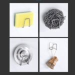 2-Pack: Kitchen Stainless Steel Sink Sponge Holder - Bilde 16