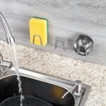 2-Pack: Kitchen Stainless Steel Sink Sponge Holder - Bilde 11