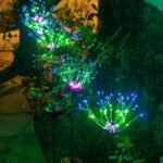 2-Pack: LED Solar Firework Garden Light - Bilde 3