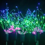 2-Pack: LED Solar Firework Garden Light