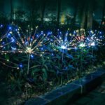 2-Pack: LED Solar Firework Garden Light - Bilde 2