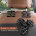 2 Pack: Multi-functional Vehicle Back Seat Hook - Bilde 3