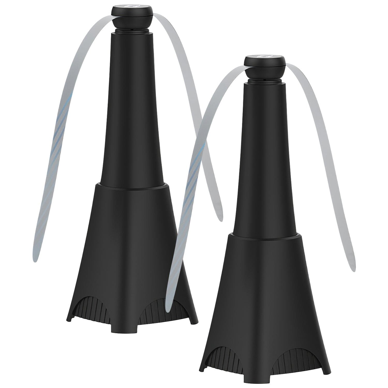 2-Pack: Portable Reflective Fly Repellent Fan Rechargeable Battery Powered