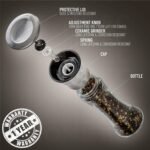 2-Pack: Premium Stainless Steel Salt and Pepper Grinder - Image 2