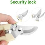 2-Pack: Stainless Steel Bypass Pruning Shears - Bilde 3