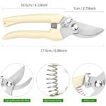 2-Pack: Stainless Steel Bypass Pruning Shears - Bilde 5