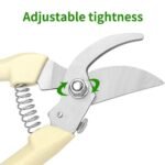 2-Pack: Stainless Steel Bypass Pruning Shears - Bilde 2