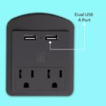 2-Pack: Surge Protector 2 Wall Outlets and 2 USB Ports - Bilde 6