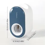2-Pack:  Wall-Mounted Automatic Toothpaste Dispenser - Bilde 10