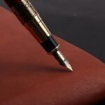 2-Pack: Wood Grain Classical Fountain Pen Ballpoint Pen - Image 5