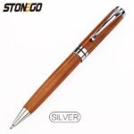 2-Pack: Wooden Twist Ballpoint Pen - Bilde 2