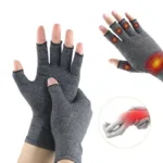 2-Pairs: Rheumatoid Arthritis Magnetic Compression Gloves - Bilde 4