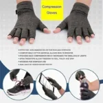2-Pairs: Rheumatoid Arthritis Magnetic Compression Gloves - Bilde 9