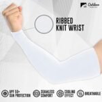 2-Pairs: UV Sun Protection Compression Arm Sleeves - Image 5