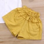 2-Piece: Baby Girls Outfits Clothes T-Shirt Vest Tops + Shorts Pants - Image 5