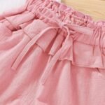 2-Piece: Baby Girls Outfits Clothes T-Shirt Vest Tops + Shorts Pants - Image 12