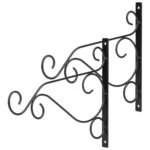 2-Piece: Iron Plant Hanging Bracket Plant Hanger Wall Hooks - Bilde 4