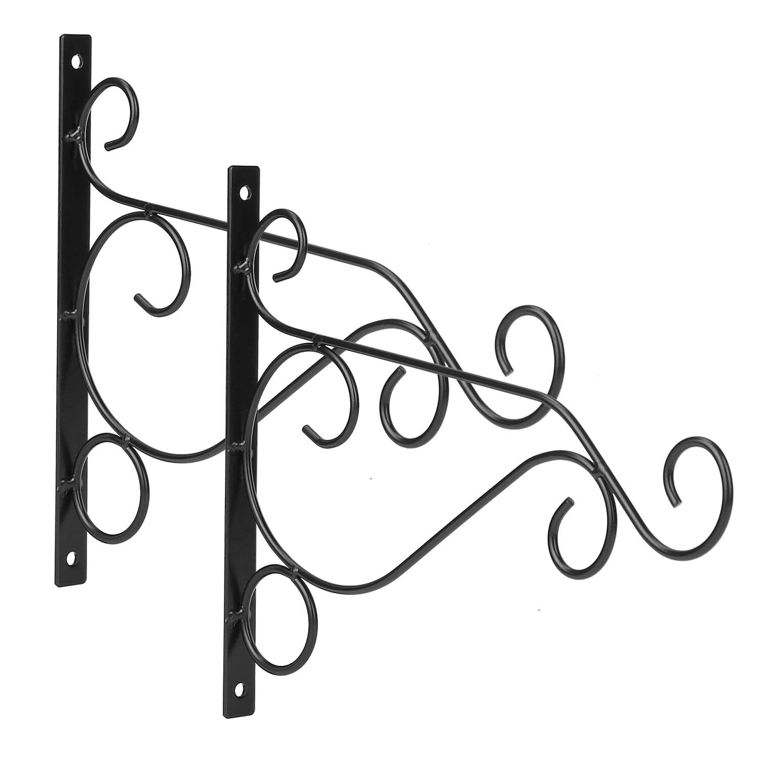 2-Piece: Iron Plant Hanging Bracket Plant Hanger Wall Hooks