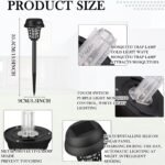 2-Piece: Solar Waterproof Outdoor Bug and Mosquito Zapper - Image 2