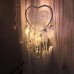 2-Pieces: Romantic LED Dream Catcher with Feather Dreamcatcher Night Light - Image 12